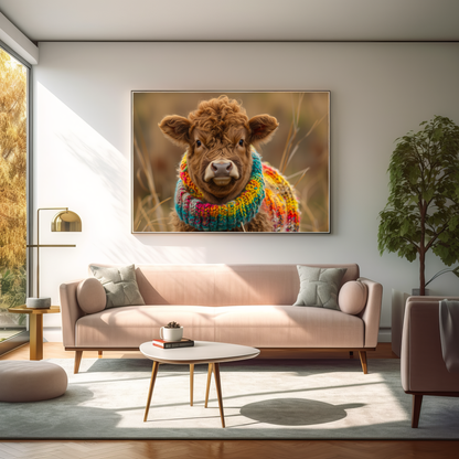 Whimsical Warmth | Metal Framed Poster