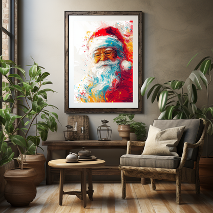 A Symphony of Festive Whispers | Acrylic Print