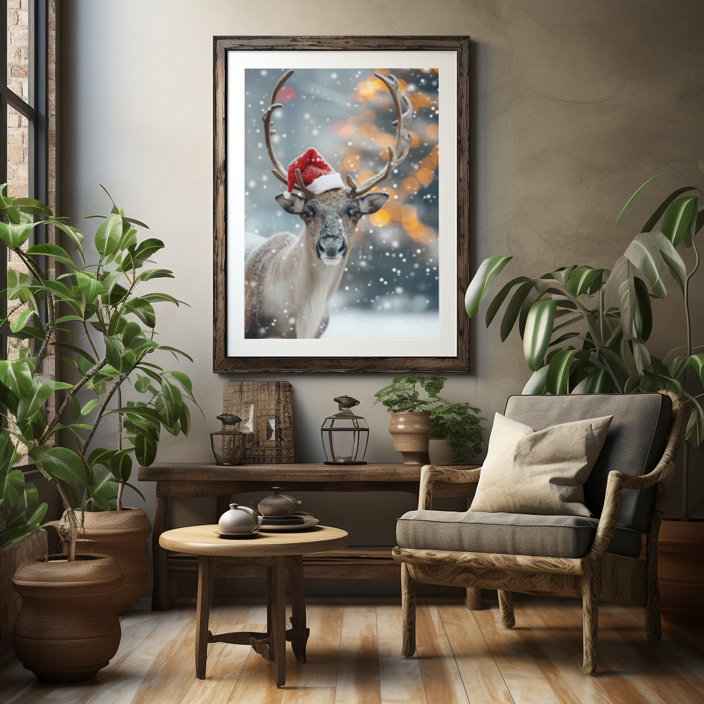 Enchanted Winter Whispers | Metal Framed Poster