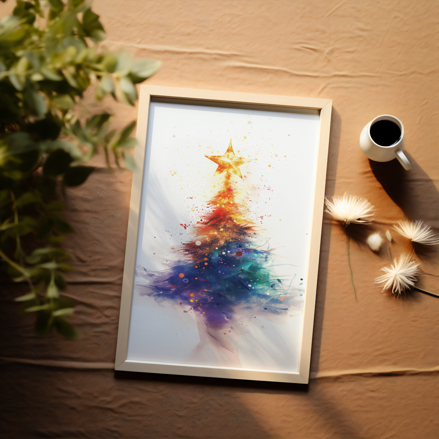 Stardust Symphony | Wooden Framed Poster