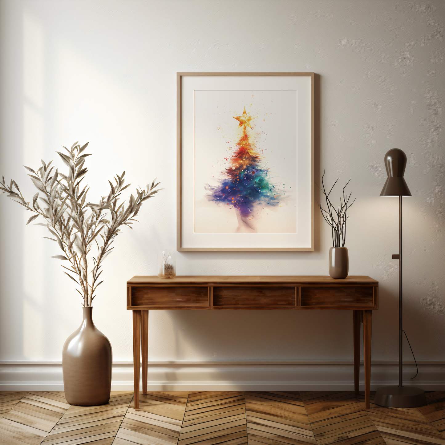 Stardust Symphony | Wooden Framed Poster