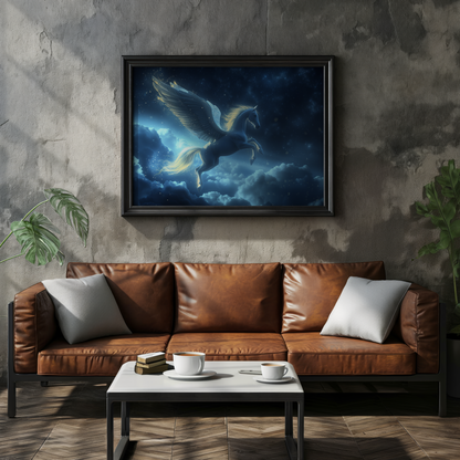 Mystical Flight of Euphoria | Brushed Aluminum Print