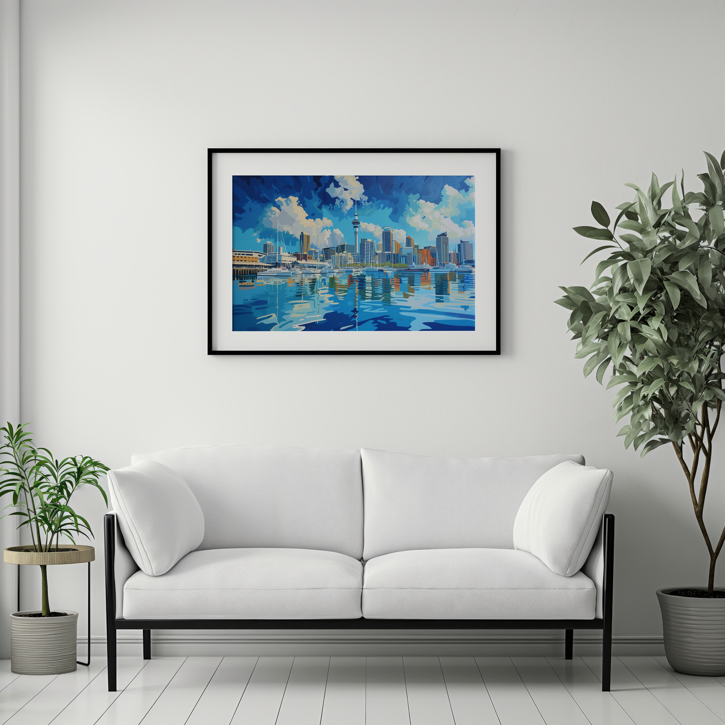 Azure Reflections | Acrylic Print