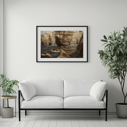 Golden Horizon | Acrylic Print