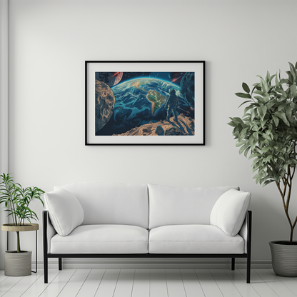 Cosmic Perspective | Wooden Framed Poster