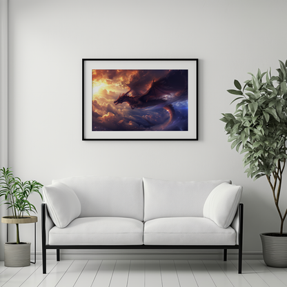 Majesty at Dusk | Metal Framed Poster