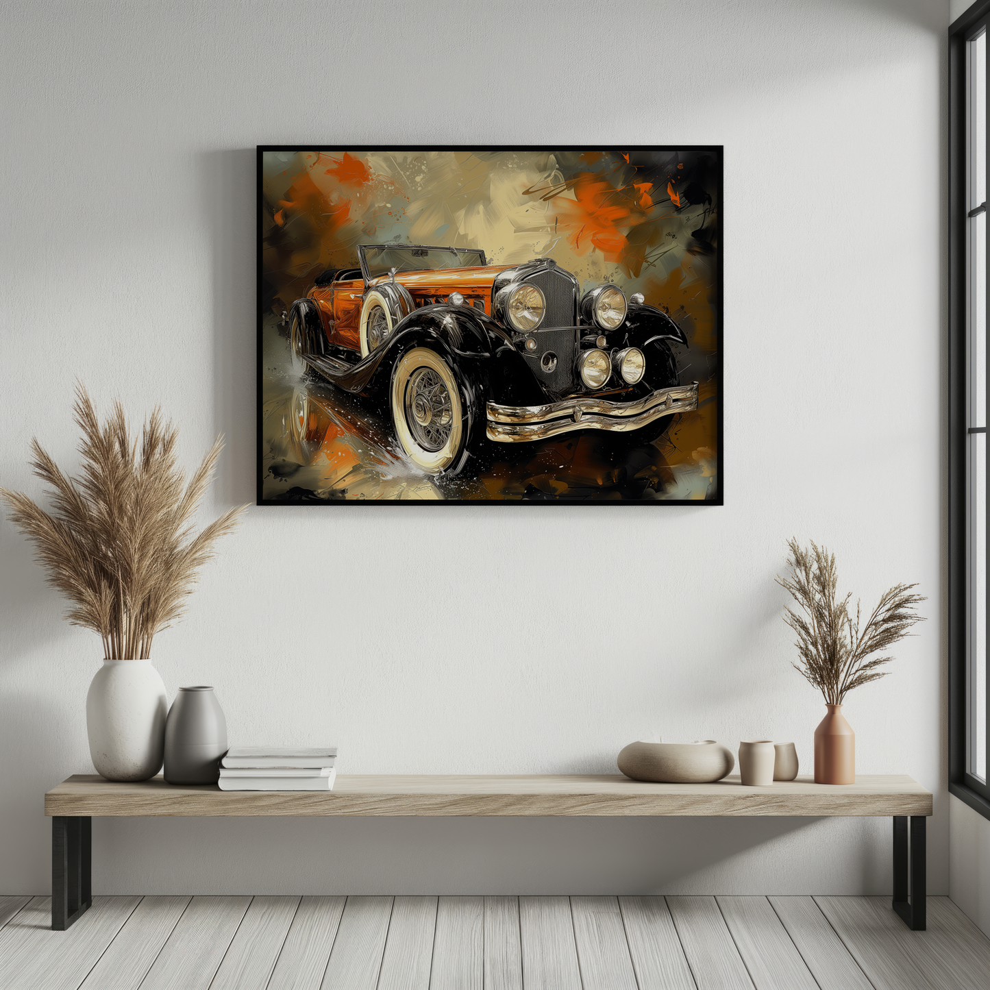 Golden Era Glamour | Acrylic Print