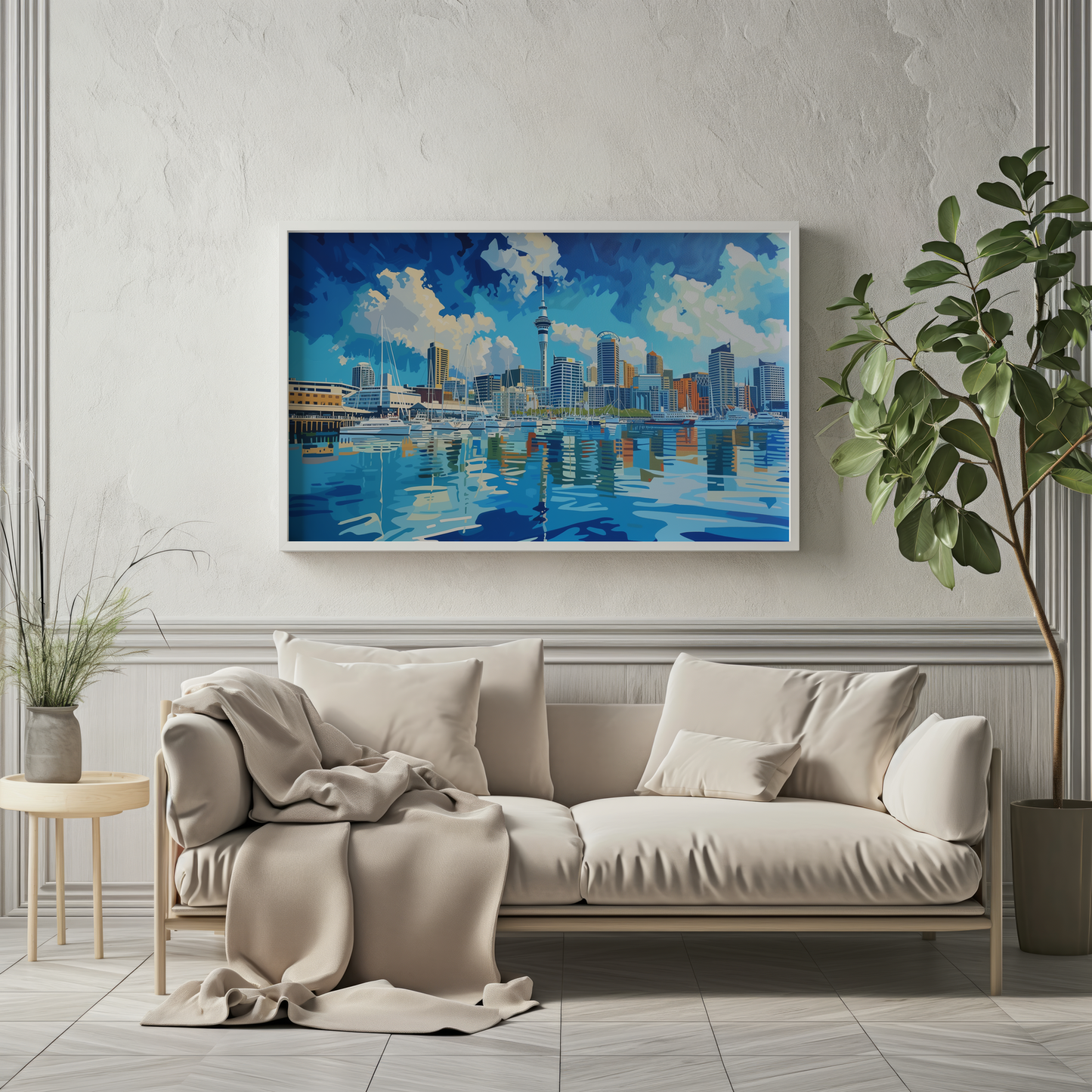 Azure Reflections | Acrylic Print