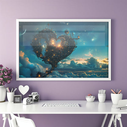 Romantic Heaven | Wooden Framed Poster