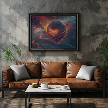 Galactic Dance | Aluminum Print