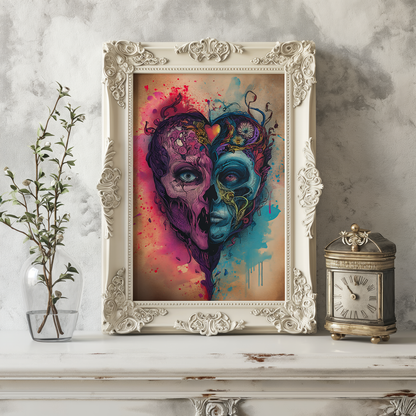 Emotional Expression | Wooden Framed Poster