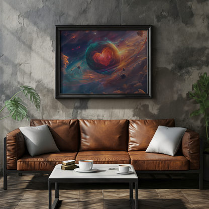 Cosmic Embrace | Canvas